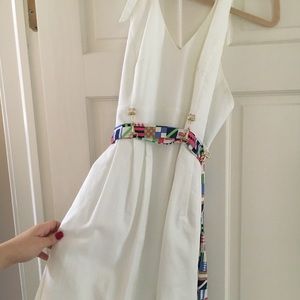 Vineyard Vines white halter dress